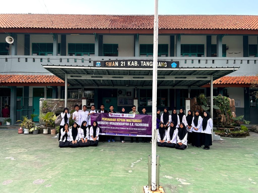 Seminar Cloud Computing dan Internet of Things Dalam Menghadapi Revolusi 5.0 di SMAN 21 Kab. Tangerang